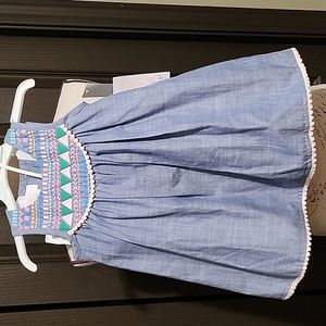 NWT 18M 2-Piece Dress/Bloomers Set